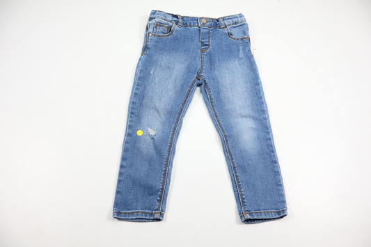 Jeansbyxor från Zara - Storlek 92/98 - Denim