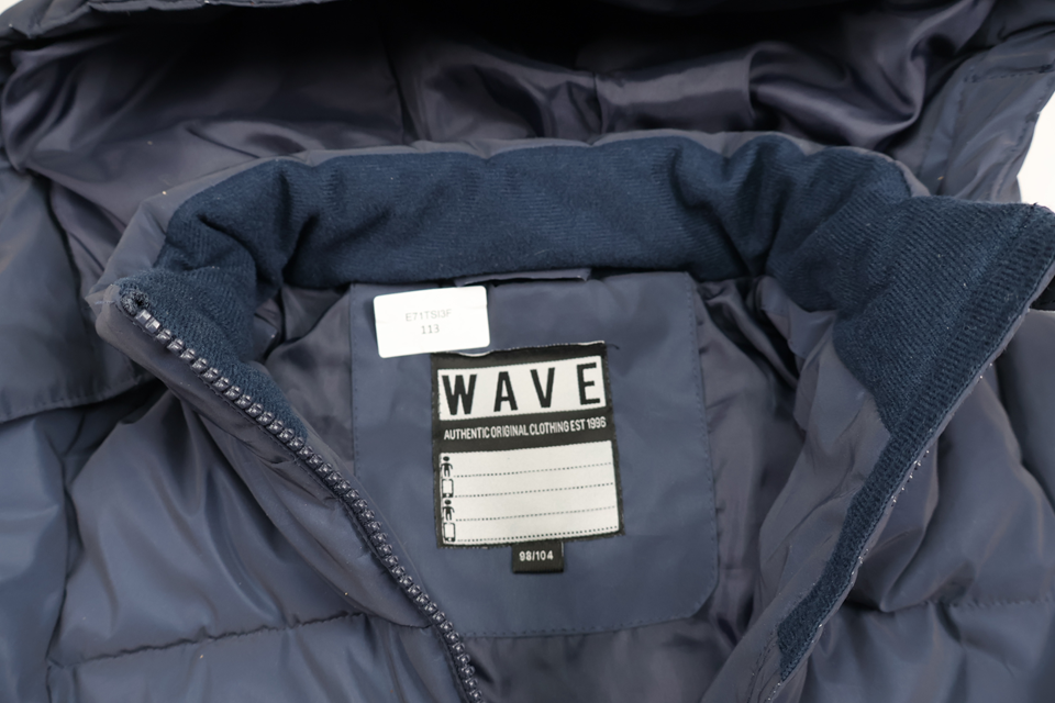 Vinterjacka från Wave - Storlek 98/104 - Marinblå