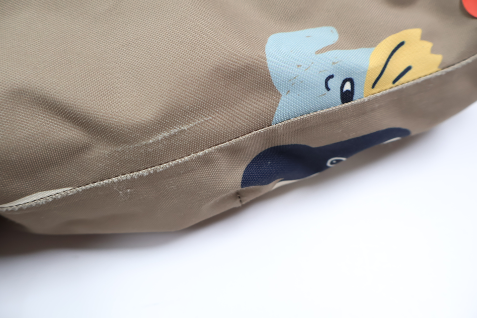 Vinteroverall med hundar från FIX by Lindex - Storlek 92 - Beige
