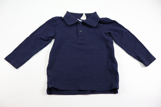 Pikétröja från H&M - Storlek 86 - Marinblå
