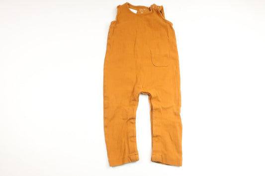 Ribbad jumpsuit från Name It - Storlek 80 - Brun