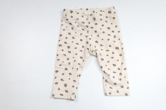 Leopardmönstrade byxor från Lindex - Storlek 62 - Beige