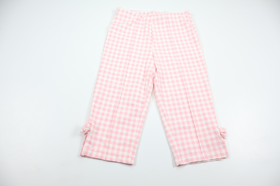 Korta rutiga byxor från H&M - Storlek 122 - Rosa