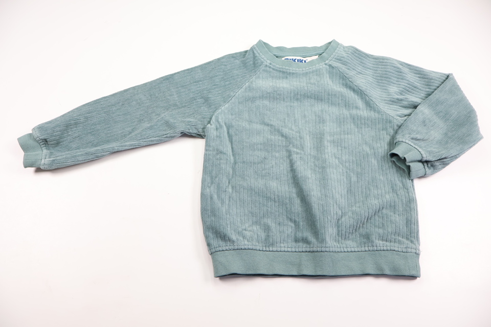 Sweatshirt i fleece från Rikiki - Storlek 98/104 - Blå