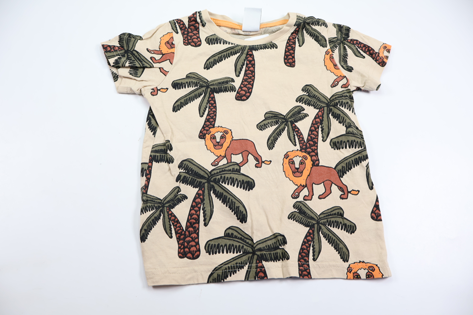 T-shirt från Lindex - Storlek 92 - Beige