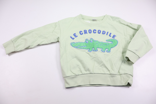 Sweatshirt från Lindex - Storlek 110 - Grön