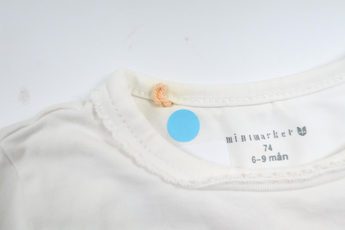 Body från Minimarket - Storlek 74 - Vit