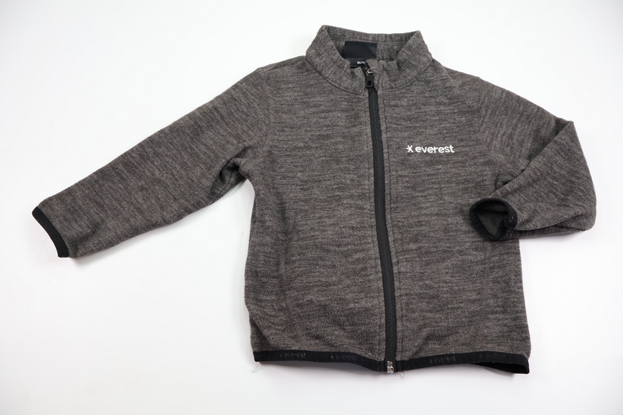 Fleecejacka från Everest - Storlek 86/92 - Grå