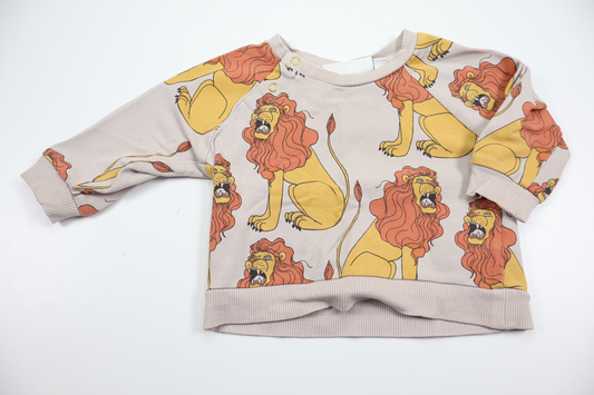 Sweatshirt från Mini Rodini - Storlek 56/62 - Grå