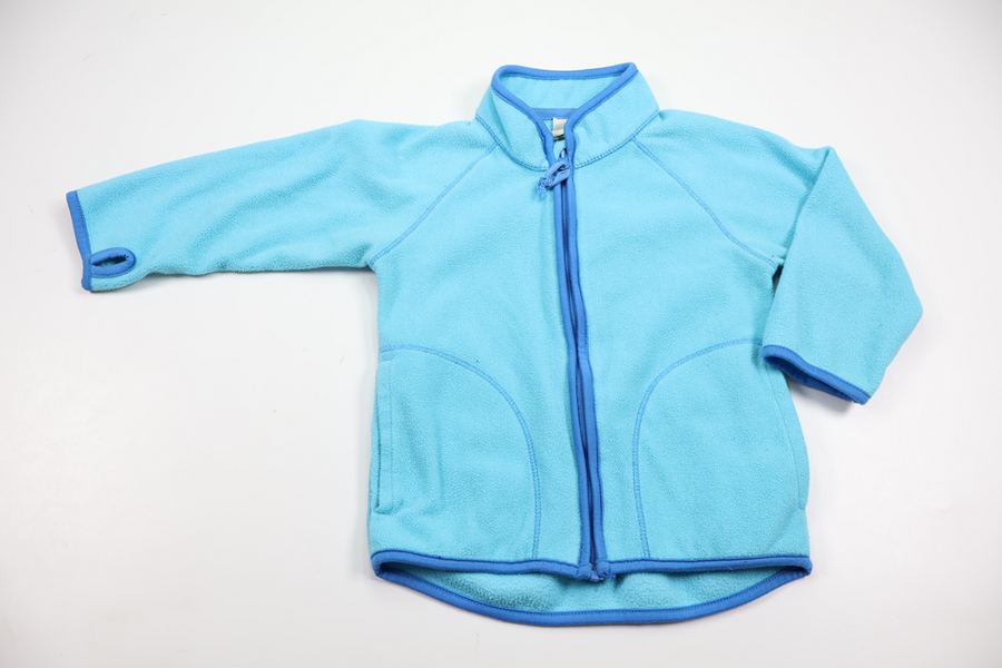 Fleecejacka från H&M - Storlek 90 - Blå