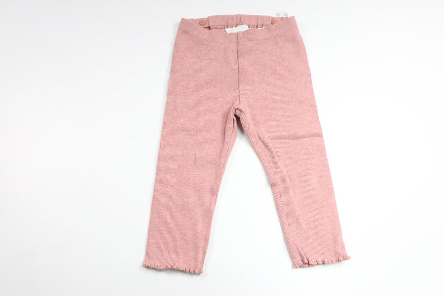 Ribbade byxor från H&M - Storlek 80 - Rosa