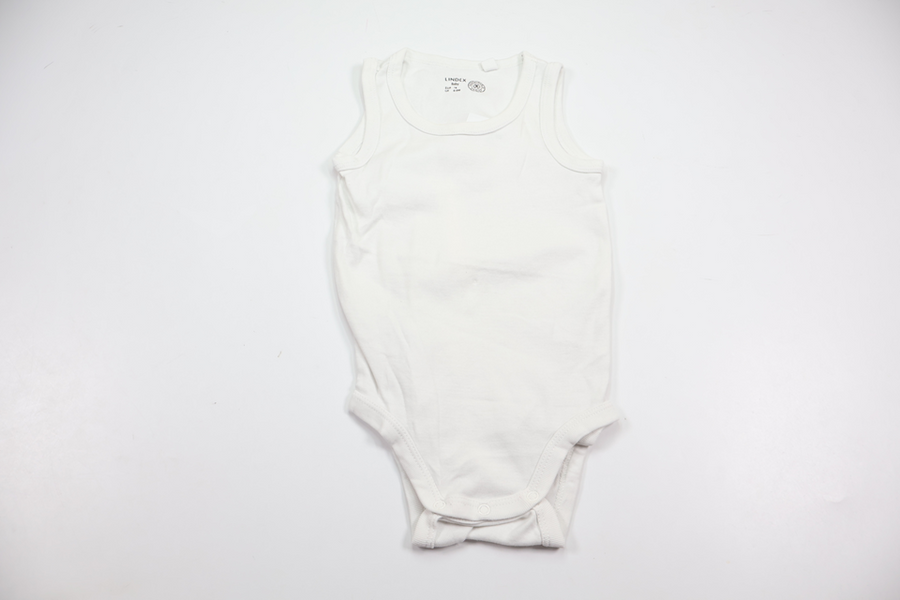 Linnebody från Lindex - Storlek 74 - Vit