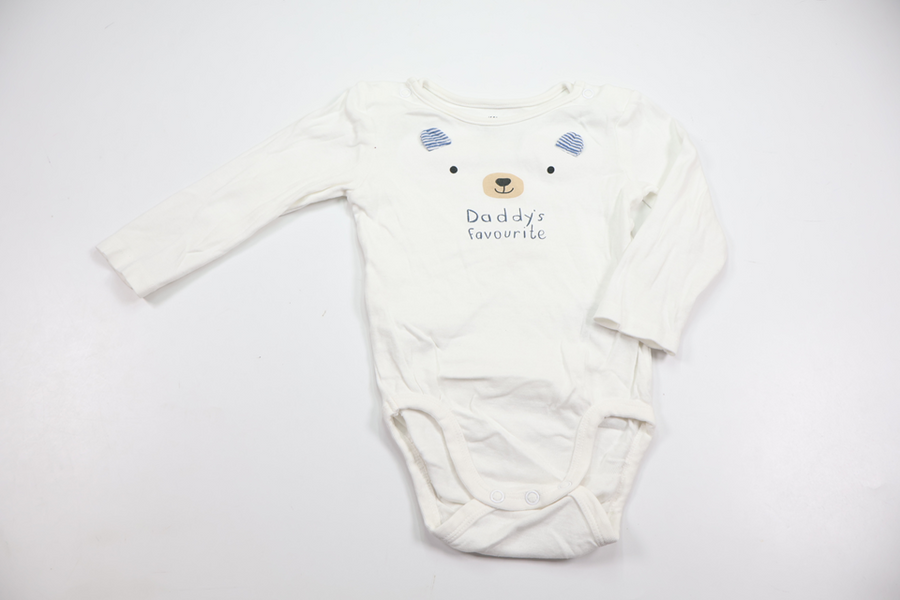 Body från H&M - Storlek 74 - Vit