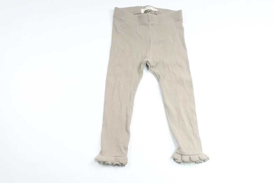 Ribbade byxor från Lil'Atelier - Storlek 80 - Grön