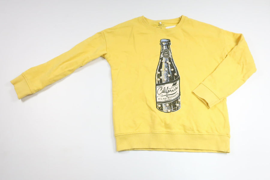 Sweatshirt från Name It - Storlek 122/128 - Gul