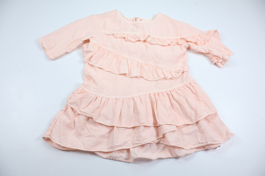 Klänning med volang från Molo - Storlek 98/104 - Rosa
