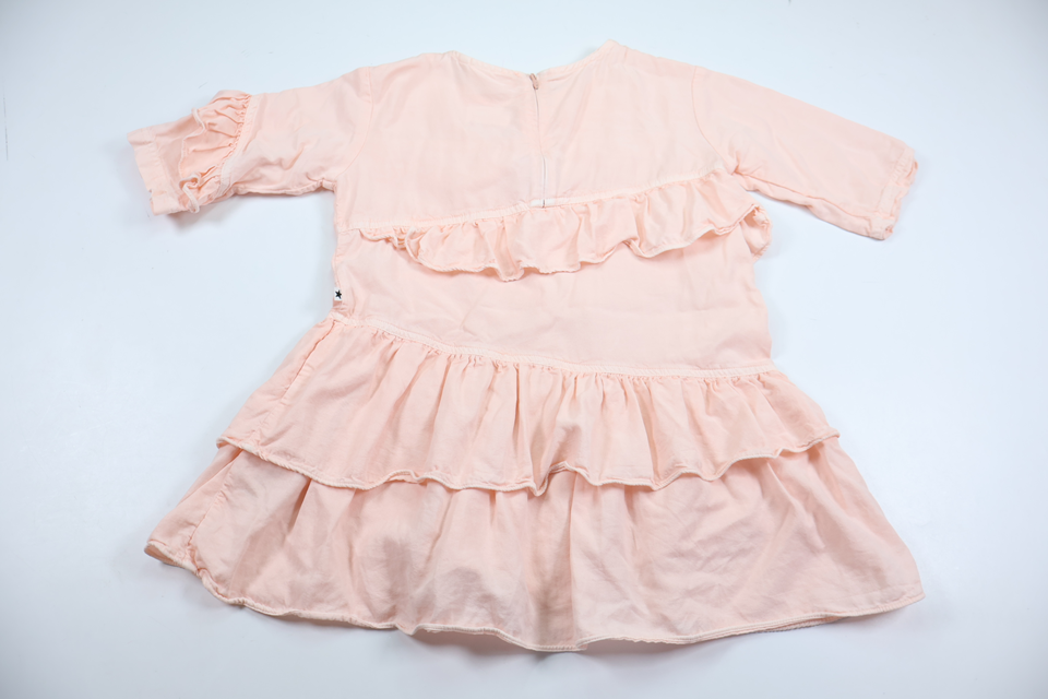 Klänning med volang från Molo - Storlek 98/104 - Rosa