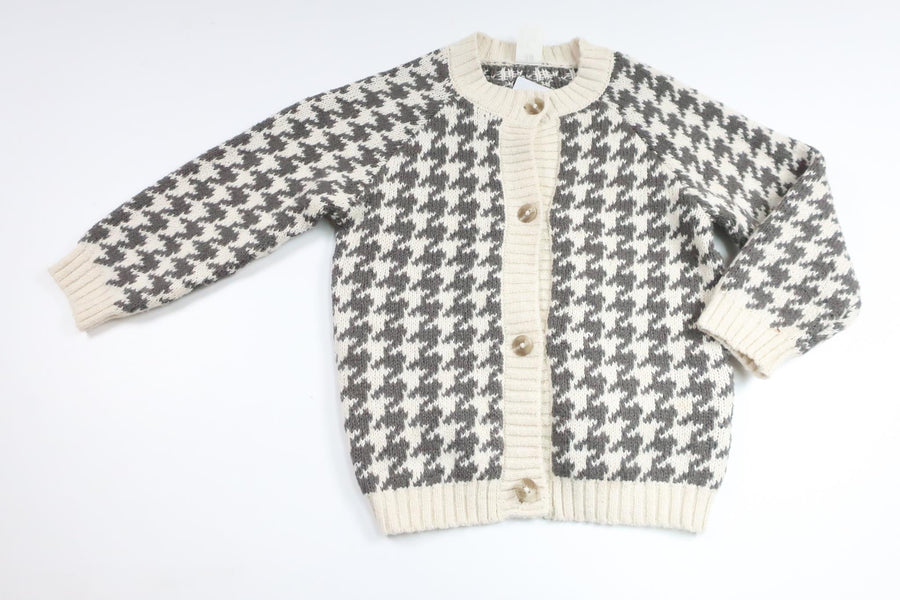 Stickad kofta från H&M - Storlek 86 - Grå