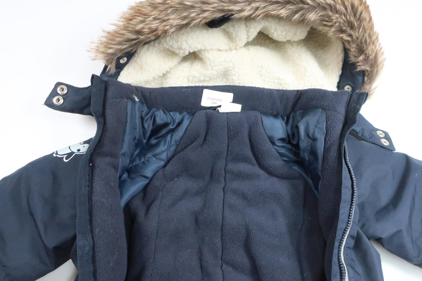 Vinteroverall från H&M - Storlek 92 - Marinblå