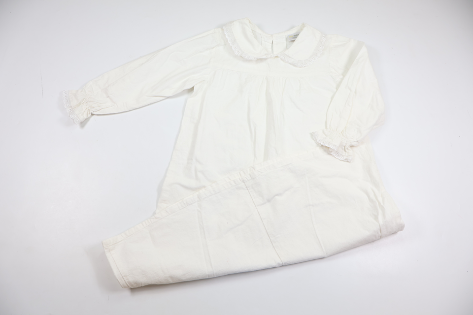 Lucialinne/Luciaklänning från My Wear Young - Storlek 98/104 - Vit