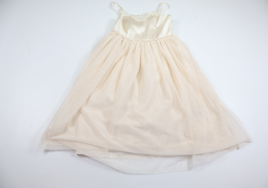 Tyllklänning från H&M - Storlek 110 - Benvit