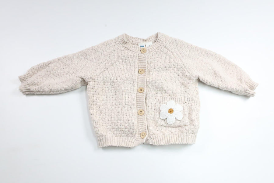 Stickad kofta från Rikiki - Storlek 68 - Beige