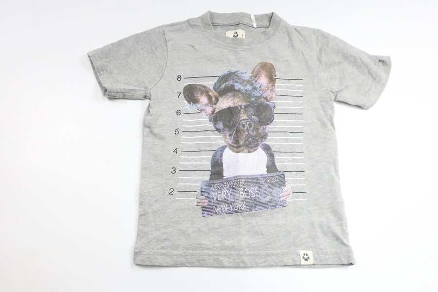 T-shirt från Carry Boy - Storlek 104 - Grå