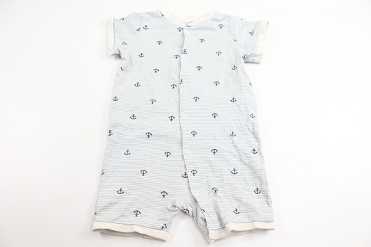 Randig pyjamas från H&M - Storlek 80 - Blå