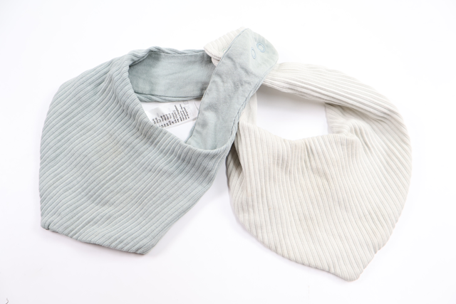 Tvåpack haklappar från H&M - Storlek One size - Blå