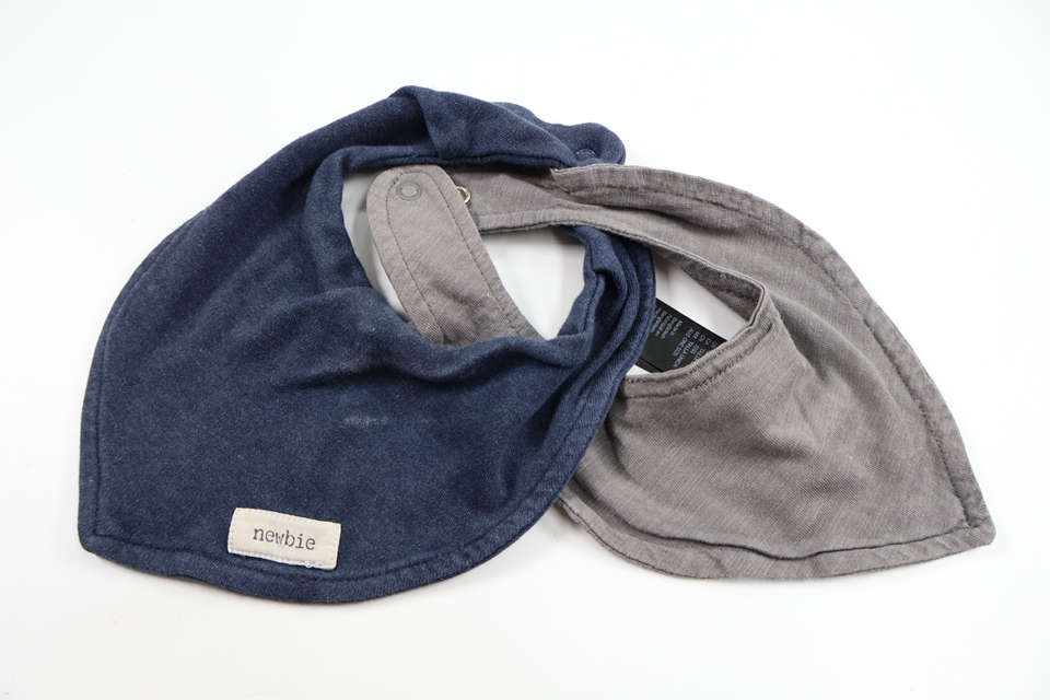 Tvåpack haklappar från Newbie - Storlek One size - Multi