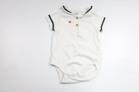 Body från Newbie - Storlek 68 - Vit