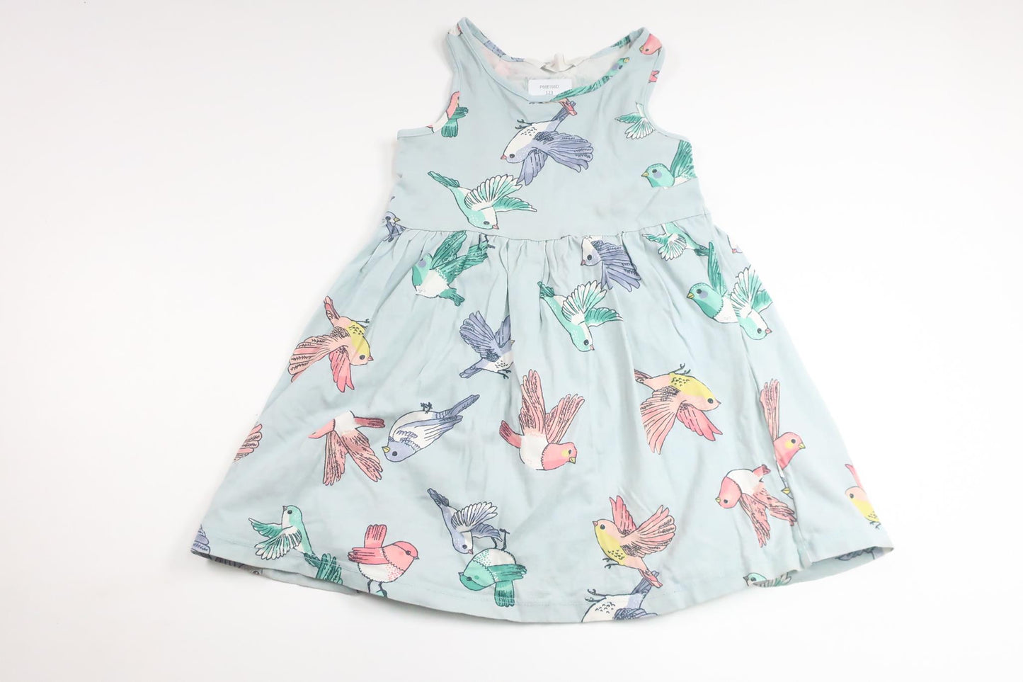 Klänning med fåglar från H&M - Storlek 98/104 - Blå