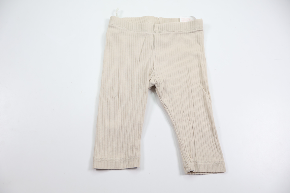 Ribbade byxor från H&M - Storlek 62 - Beige