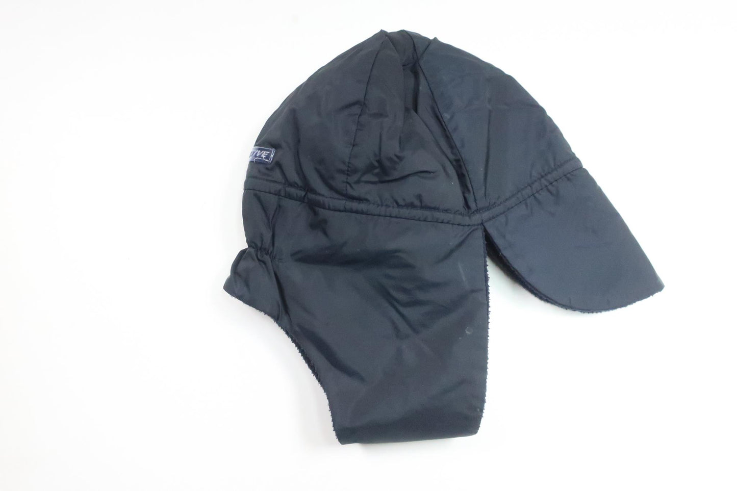 Fleecefodrad vintage mössa från Polarn o. Pyret - Storlek 48 - Marinblå