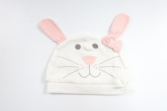 Mössa med kanin från Lindex - Storlek 34/36 - Vit