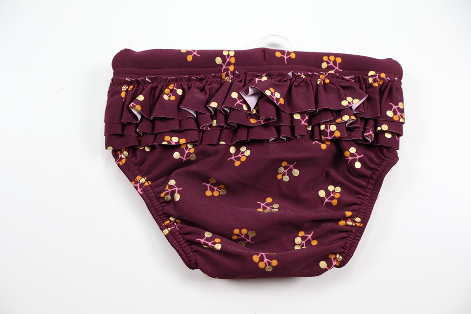 Badblöja från Soft Gallery - Storlek 62/68 - Vinröd