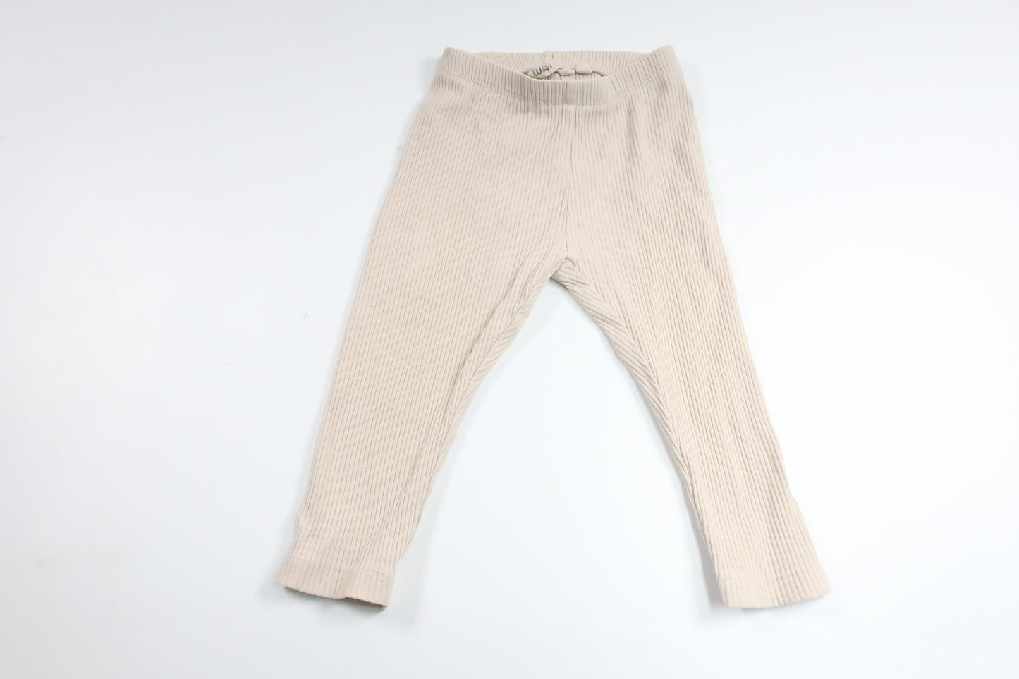 Ribbade byxor från Wai Wai - Storlek 74/80 - Beige