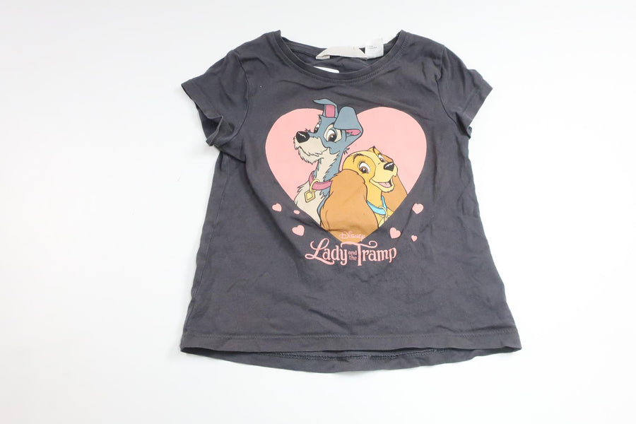 T-shirt från H&M - Storlek 98/104 - Grå