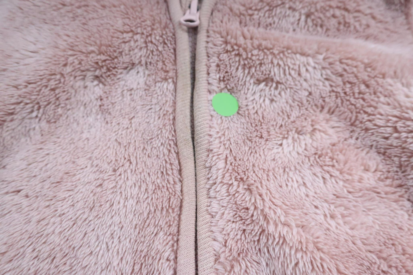 Munkjacka i fleece från H&M - Storlek 74 - Rosa