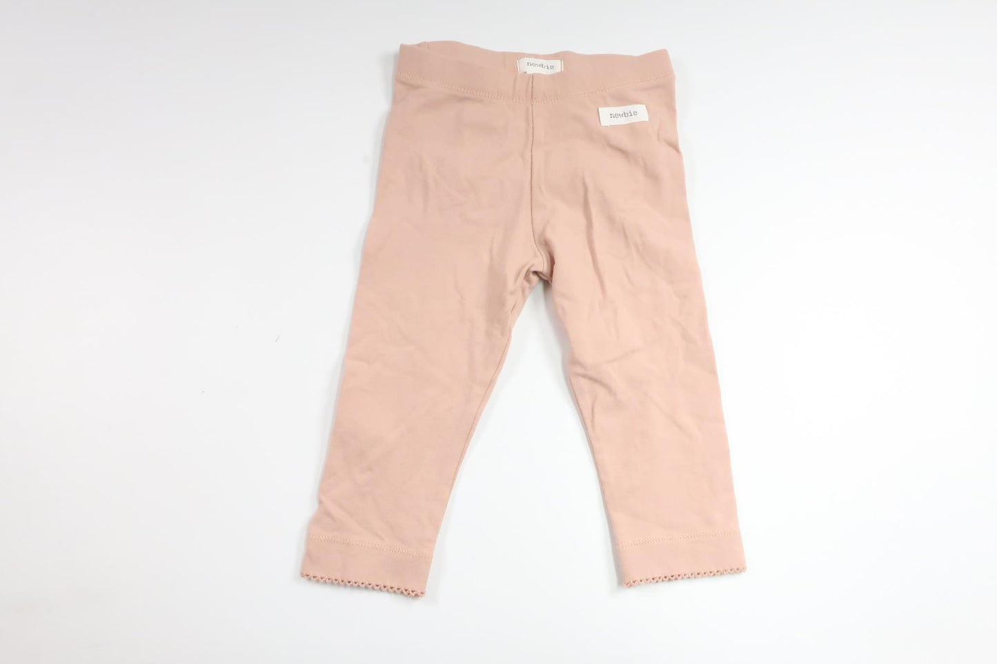 Byxor med volang från Newbie - Storlek 74 - Rosa