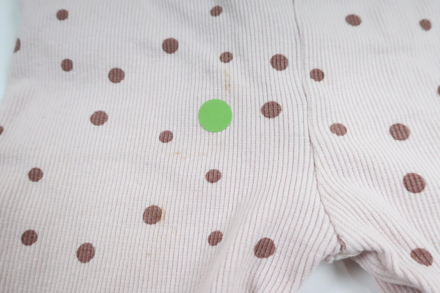 Ribbade byxor från ICA I Love Eco - Storlek 80 - Lila