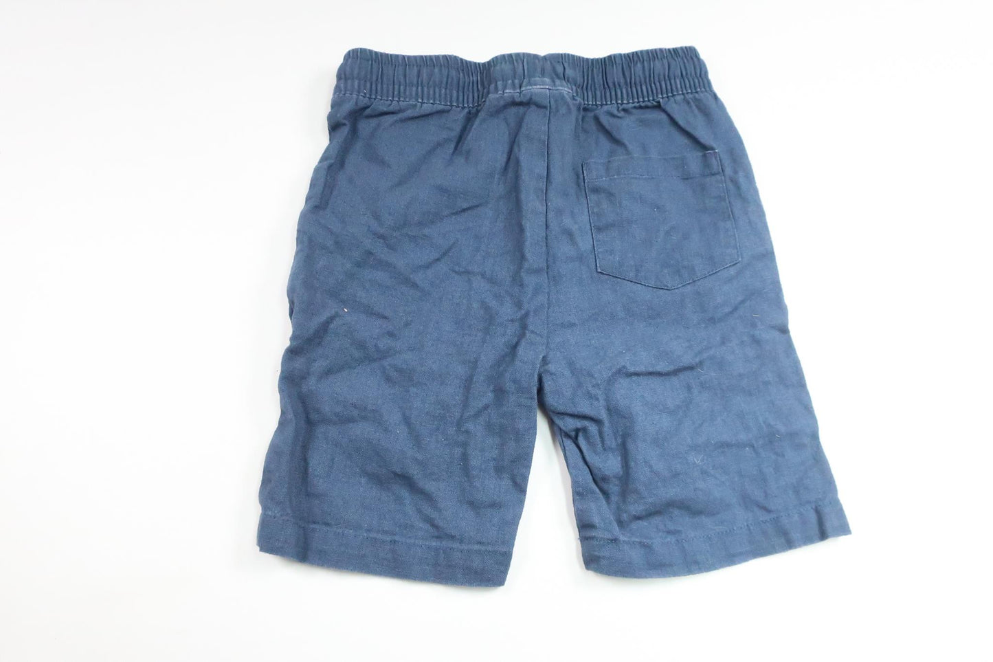 Shorts i linnemix från Wai Wai - Storlek 98/104 - Blå