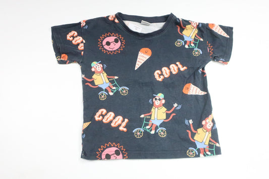 T-shirt från Lindex - Storlek 92 - Marinblå