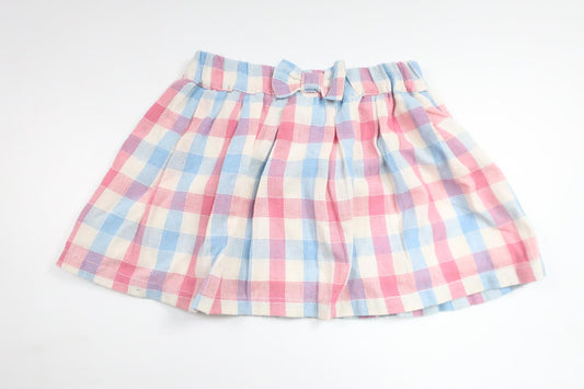 Rutig kjol från Newness - Storlek 110 - Multi