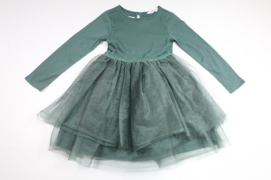 Tyllklänning från H&M - Storlek 122/128 - Grön