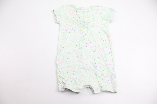 Blommig jumpsuit från Åhléns - Storlek 62/68 - Grön