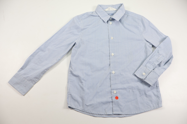 Randig skjorta från H&M - Storlek 122 - Blå