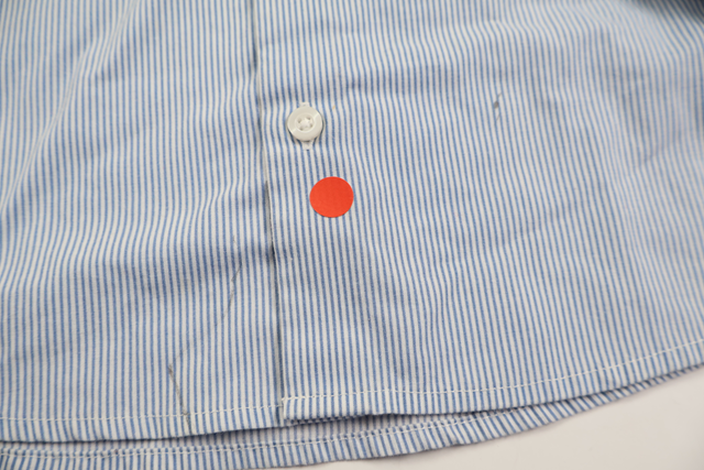 Randig skjorta från H&M - Storlek 122 - Blå