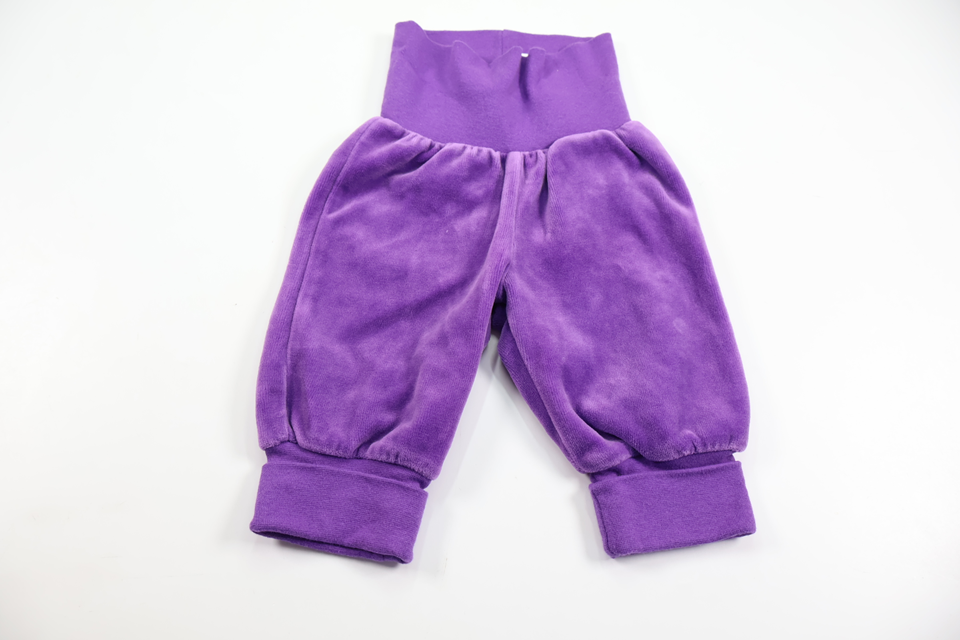 Byxor i fleece från Name It - Storlek 62 - Lila