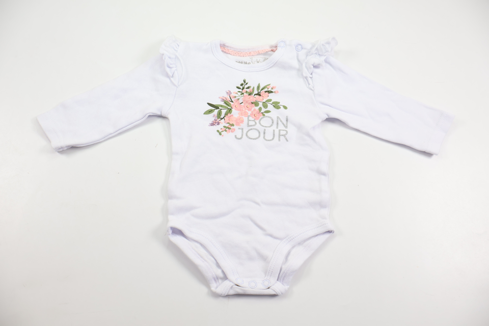 Body från Petite Mini - Storlek 62 - Vit